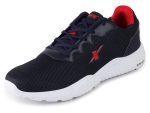 Sparx Men's Navy Blue Red Running Shoes-8 Kids UK (SX0648G)