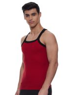 Dixcy Scott Men's Solid Regular Fit Vest - Image 4