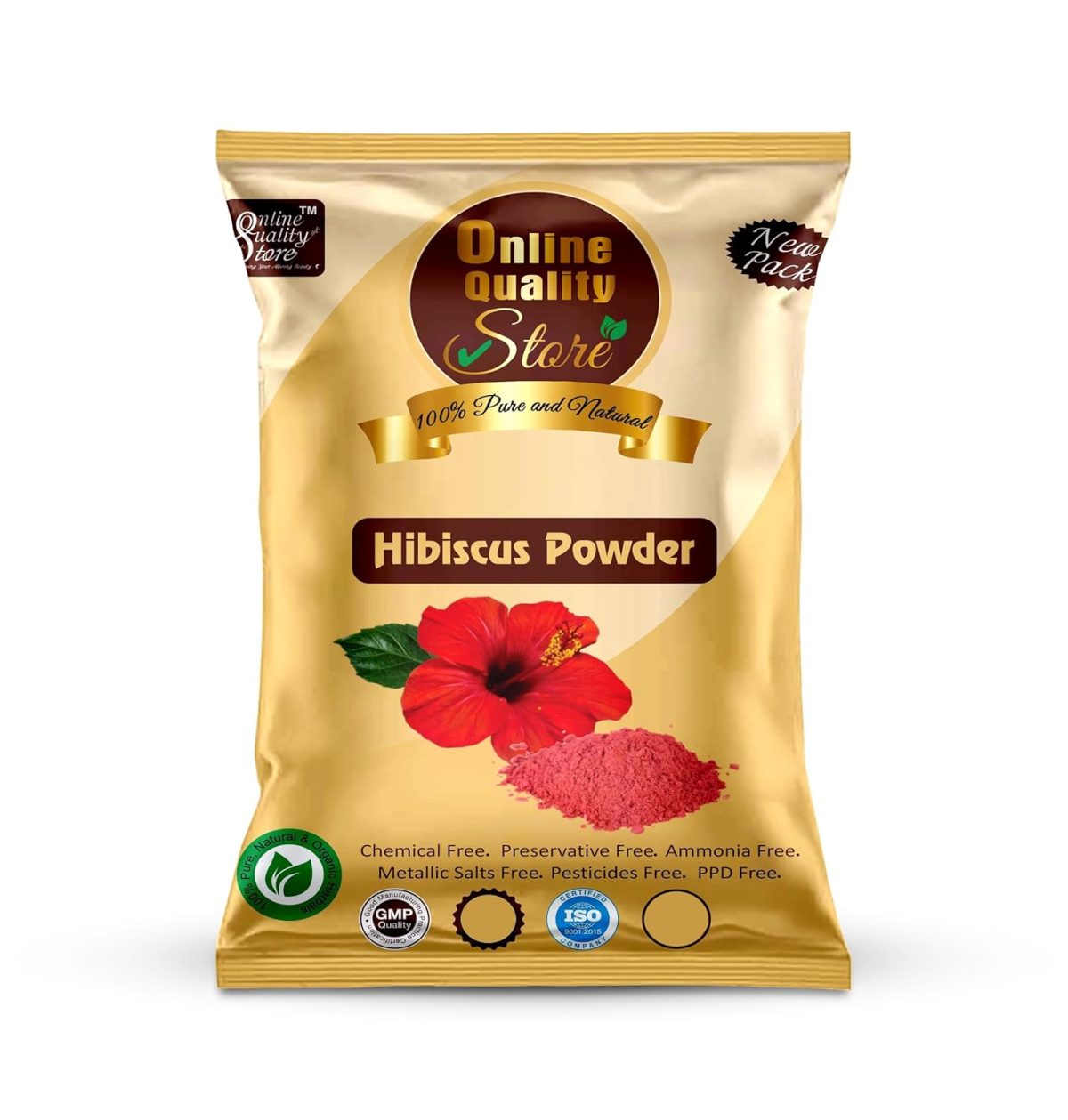 Online Quality Store Amla Reetha Shikakai, Bhringraj and Hibiscus Powder for Hair |Aritha|Ritha|Soapnuts|Indian Gooseberry |organic Bhringraj |Hibiscus /gudhal /gudhal fool powder(Pack of 5 ,50g each ,Total 250g Pack) - Image 6
