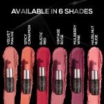 RENEE Prime Matte Lipstick - Vintage Rose, Lightweight & Long-Lasting Formula, Creamy Matte Finish, One Swipe Application, Non-Drying, Vitamin E Infused, 4.5Gm - Image 7