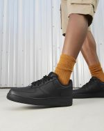 BADLAV® Air Force Black Sneakers for Men|Comfortable Shoes n-2.0 - Image 2