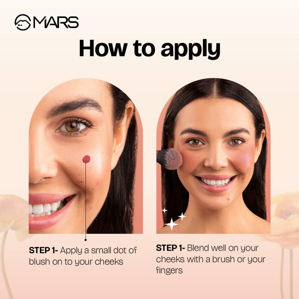 MARS Liquid Blush Hour | Dewy-Matte Finish | Highly Pigmented | Lightweight & Long-Lasting Formula | Effortless Application (12 ml) (02-TWILIGHT) - Image 5