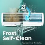 Haier 1.5 Ton 3 Star Twin Inverter Split AC (Copper, 7 in 1 Convertible, Frost Self Clean, HD Filter, Cools at 54°C, Long Air Throw - HSU17VP-TQS3BN-INV, White) - Image 3