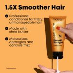 Matrix Opti.Care Professional Conditioner for Salon Smooth Straight Hair | Control Frizzy Hair for up to 4 Days | With Shea Butter | No Added Parabens | (98 g) - Image 2