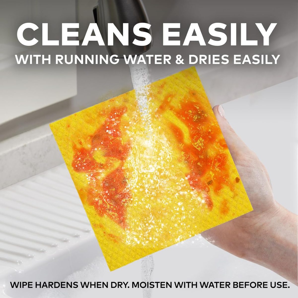 Scotch-Brite ,Multi-purpose , Easy to use kitchen cleaning Sponge Wipe (10 -Pieces) - Image 7