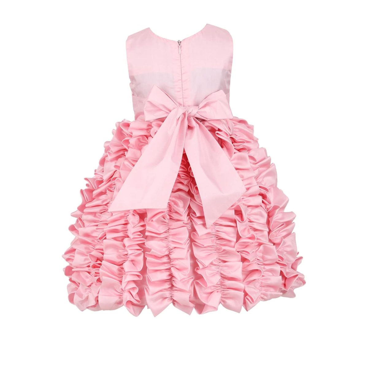 Fairy Dolls Baby Girls Knee Length Frill Dress - Image 3