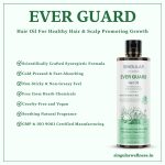 Singular Ever Guard Hair Oil for Men & Women | Hair Growth & Hair Fall Control | Cold-Pressed Blend of Argan, Almond, Bhringraj, Rosemary Oil & Vitamin E - 100 ml - Image 4