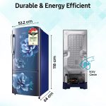 Samsung 183 L, 4 Star, Digital Inverter, Direct-Cool Single Door Refrigerator (RR20C1724CU/HL, Camellia Blue) - Image 5