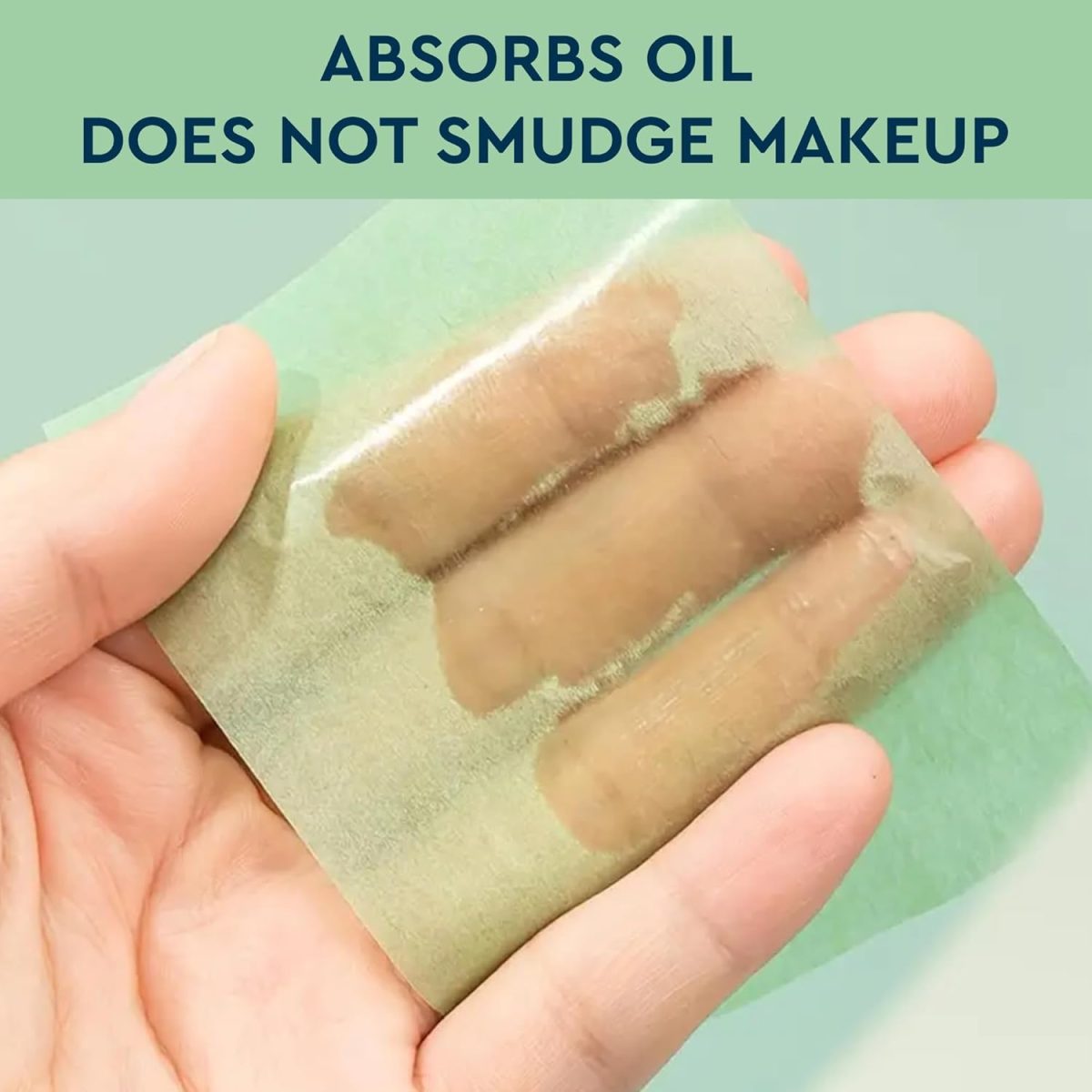GUBB Blotting Paper for Oily Skin - 100 Oil Absorbing Sheets For Men & Women | Doesn’t Smudge Makeup - Oil Blotting Sheets for Face | Pocket-Sized Oil Blotting Papers for On-The-Go Use - Assorted - Image 5