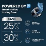 IFB 8 Kg 5 Star Powered by AI with 9 Swirl Wash, WiFi, Fully Automatic Front Load Washing Machine (Senator MBN 8012, Steam Refresh Program with Eco Inverter, Mocha) - Image 10