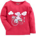 Kuchipoo Girls Full Sleeves Regular Fit Cotton T-Shirt - Image 6
