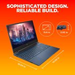HP Victus, AMD Ryzen 5 5600H, NVIDIA RTX 3050, 16GB DDR4, 512GB SSD (Win11, Office21, Blue, 2.37kg) 144Hz, 9MS, IPS, 15.6-inch(39.6cm) Gaming Laptop, Backlit kb, Enhanced Cooling, fb0106AX/Fb0112AX - Image 11