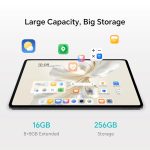 HONOR Pad 9 (Smartchoice) WiFi Tablet with Free Bluetooth Keyboard, 12.1-Inch 2.5K Display, 8GB, 256GB Storage, Snapdragon 6 Gen 1 (4nm), 8 Speakers, Up-to 17 Hours, Android 13, Metal Body, Gray - Image 6