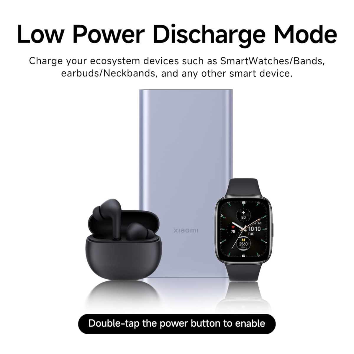 Xiaomi Power Bank 10000mAh 22.5W Fast Charging PD | Power Delivery | Durable Steel Casing |Triple Output Ports|Supports Android and Apple, Tablets, Earbuds, Watches etc - Image 9