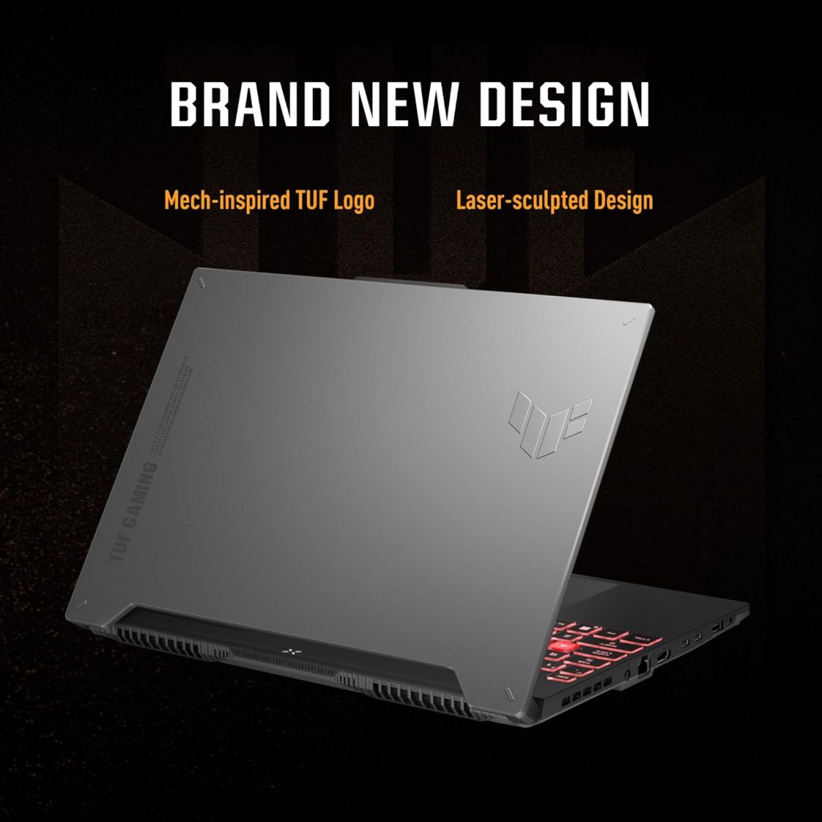 ASUS TUF Gaming F15, 15.6" FHD (1920 x 1080) 16:9, 13th Gen Intel Core i7-13620H Processor 2.4 GHz, Gaming Laptop (16GB RAM/1 TB/RTX 4060/Windows 11/Office Home/Mecha Gray/2.2 Kg), FX507VV-LP487WS - Image 9