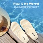 DOCTOR HEALTH SUPER SOFT Women Waterproof Ultra Soft Slipper | Cushion Footbed for Adult Flip Flops | Comfortable Light Weight Slippers | Mild Acupressure | Everyday Slip-on for Women - Image 8