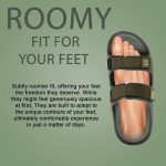 DOCTOR HEALTH SUPER SOFT Men's Orthopedic Double Strap Slippers – Ultra Soft EVA Footbed with Adjustable Straps & Arch Support | Anti-Skid Sliders for Heel Pain Relief, Everyday Comfort - Image 8
