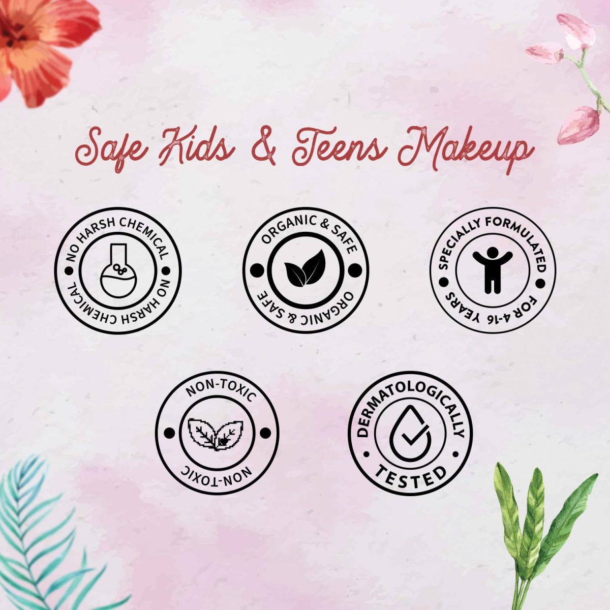 Whimsy Beauty Lip N Cheek Tint For Girls, Preteen And Teens|Kids Natural Lip Balm With Jojoba Oil And Vitamin E For Lips, Eyelids & Cheeks|Kids Makeup Safe|Skin Friendly Lip Balms For Girls - Pink - Image 3