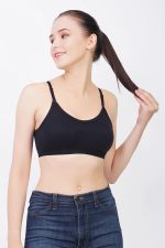 B-SOFT Medium Impact Sports Bra for Women | Daily Use | Non-Wired | Non-Padded | Seamless Bra | Full Coverage | Suitable for Gym,Yoga,Workout - Image 2