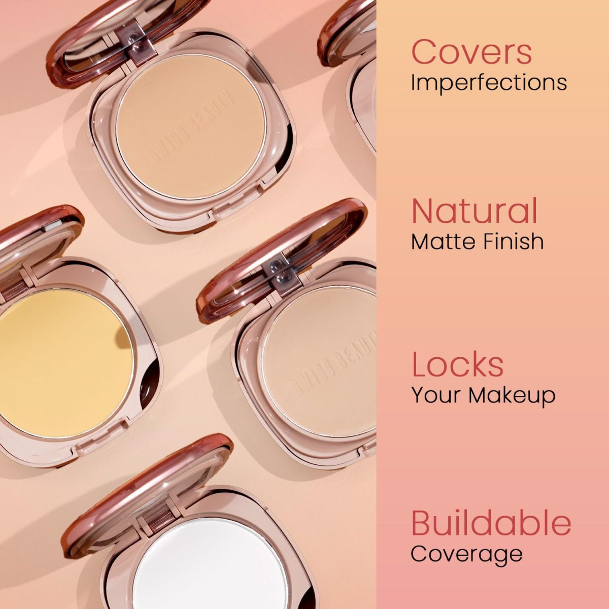 Swiss Beauty Matte & Set Duo Lightweight Compact For All Skin Types| Compact Powder + Translucent Powder | Shade- 02 Beige, 20gm - Image 3