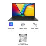 ASUS Vivobook Go 15 (2023), AMD Ryzen 5 7520U, Thin & Light Laptop,15.6" (39.62 cm) FHD, (16GB/512GB SSD/Windows 11/Office 2021/Alexa Built-in/Mixed Black/1.63 kg), E1504FA-NJ542WS - Image 7
