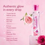 Dabur Gulabari Premium Rose Water/Face Toner - 400ml | No Paraben | Alcohol Free | Cleanses, Hydrates & Moisturises Skin | Balances & Restores Skin's pH Levels | For All Skin Types - Image 6