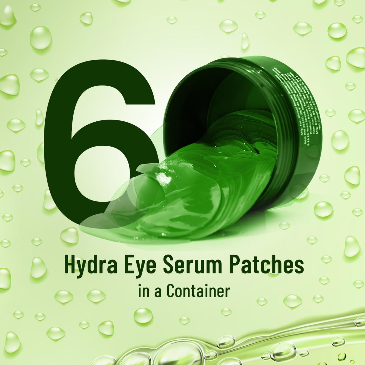 Swiss Beauty Hydra Anti Wrinkle Eye Serum Patch| Treats Dark Circles, Fine Lines And Wrinkles | Enriched With Collagen And Aloe Vera Extract | Shade- Aloevera, 60 Pcs| - Image 3