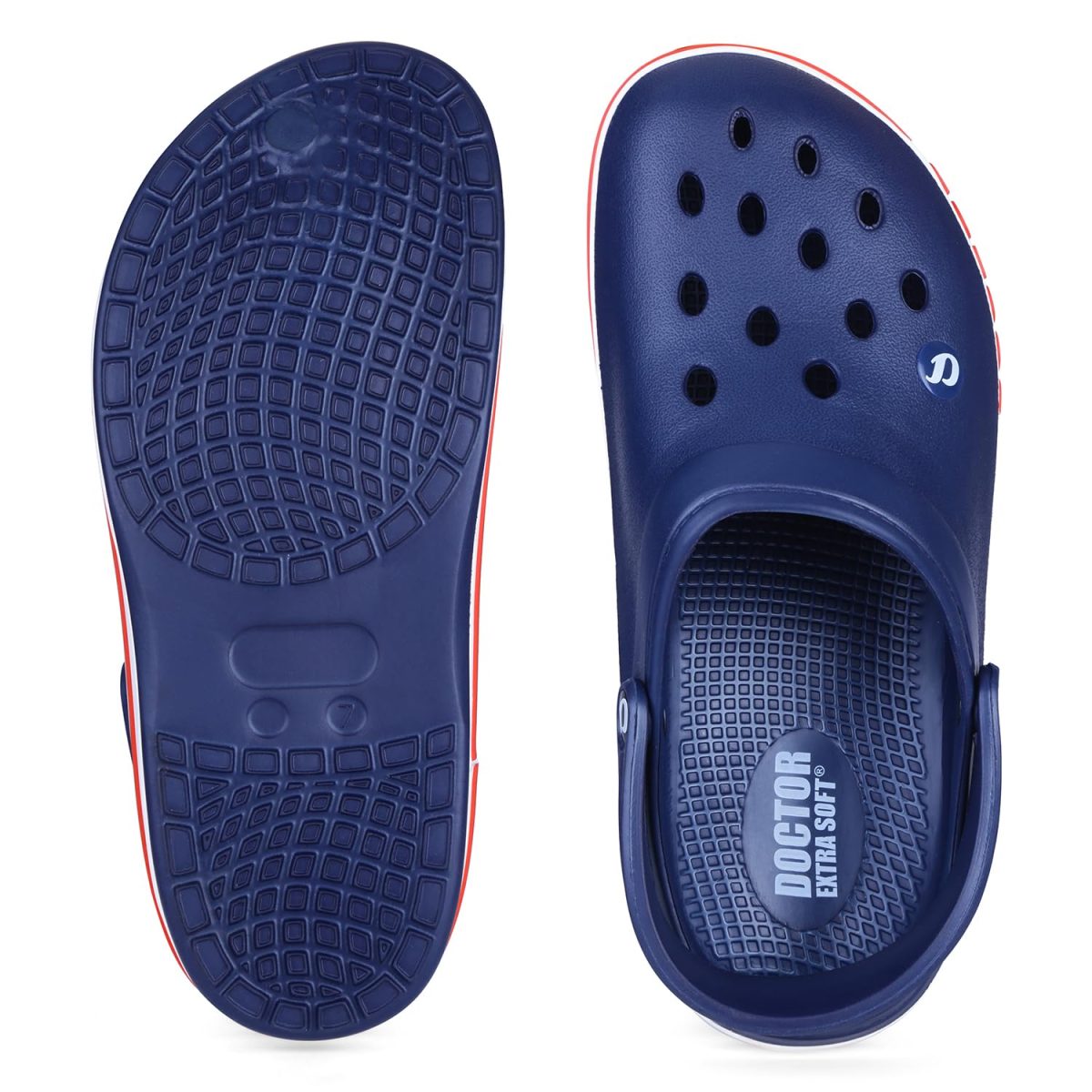 DOCTOR EXTRA SOFT Men's Ultra Soft Casual Clogs/Sandals with Adjustable Back Strap for Adult | Comfortable | Light Weight | Stylish & Anti-Skid | Waterproof & Everyday Use Mules for Gents & Boys D-502 - Image 7
