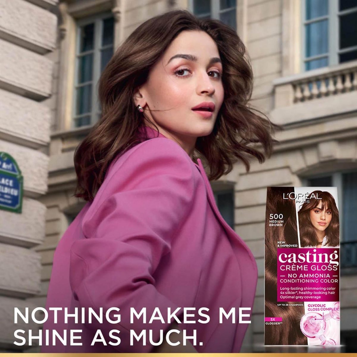 L’Oréal Paris Semi-Permanent Hair Colour, Ammonia-Free Formula & Honey-Infused Conditioner, Glossy Finish, Casting Creme Gloss, Darkest Brown 300, 60g+ 60ml +40g - Image 4