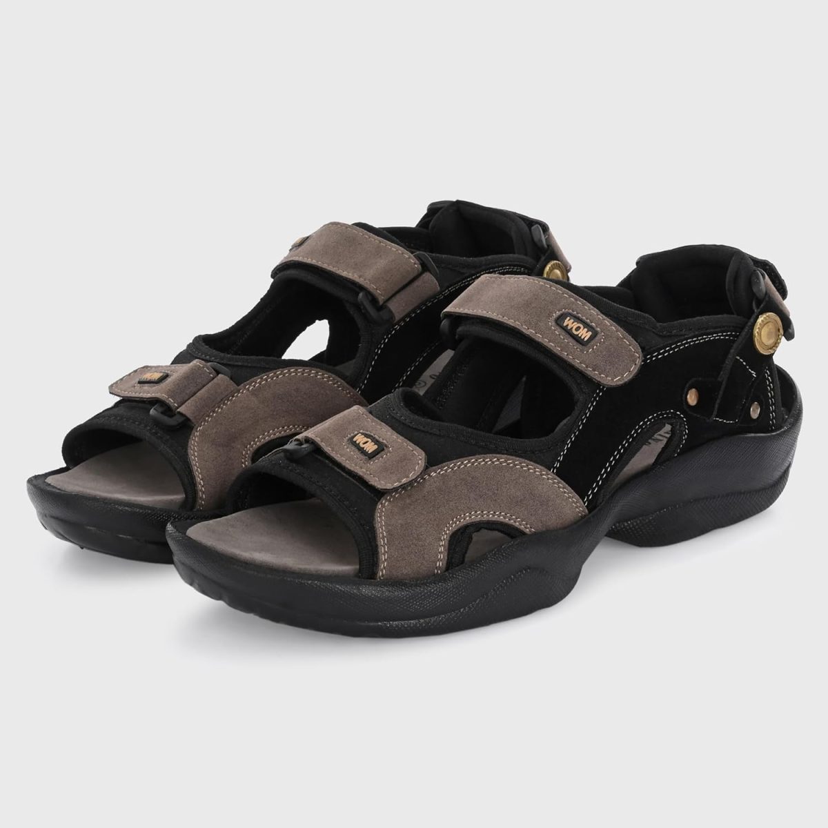 Centrino Sandal for Men | Mens Casua Sandal|leather sandals for office |New Fashion sandals for Men|Grip Insole for Stability | Comfortable Men Sandal with Premium Comfort & Quality (3263) - Image 3