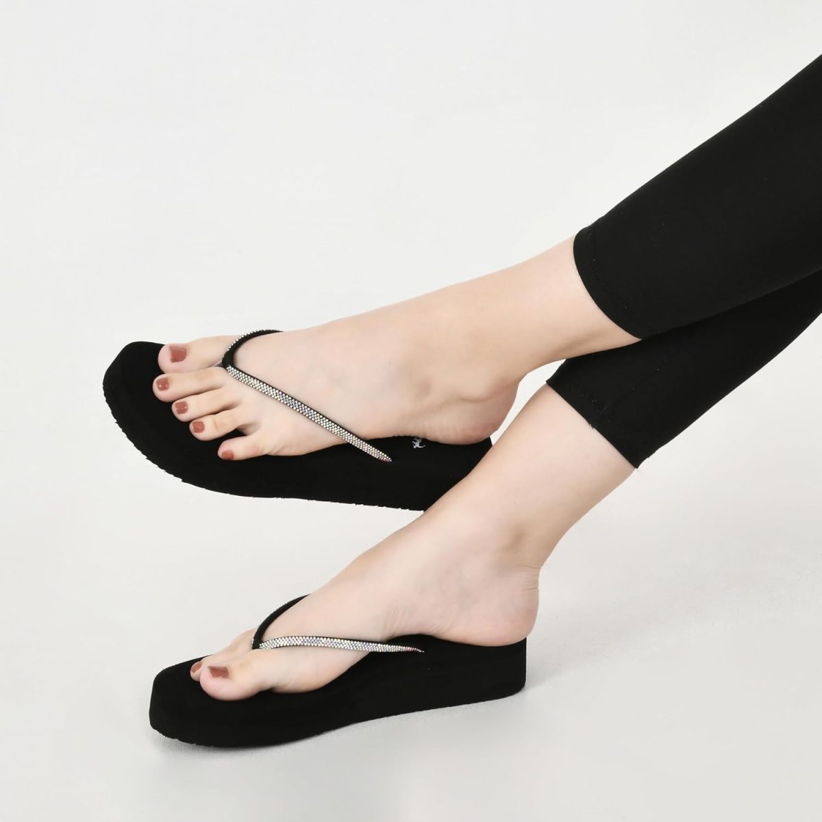 Time Jump Women Stylish | Super Soft | Ultra-Light |Flip-Flop Daily Use | Casual wear| Anti Skid |Thong Slippers for Women - Image 4