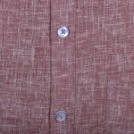 ACCOX Men's Half Sleeves Formal Regular Fit Cotton Linen Shirt(GC312) - Image 3