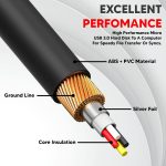 Lapster USB 3.0 A to Micro B SuperSpeed for hard disk cable - short cable - Image 3