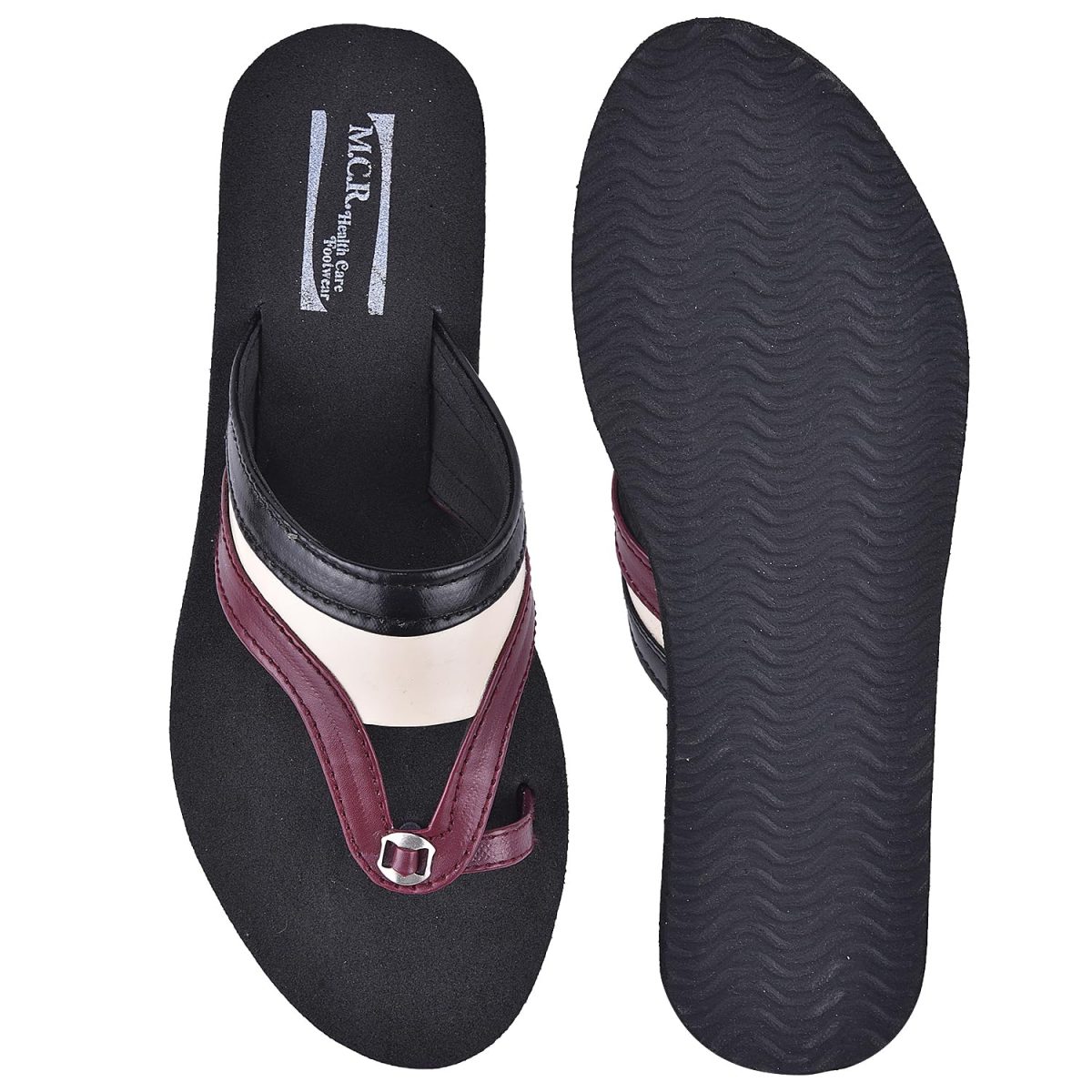 MCR Healtcare Womens Orthopedic Diabetic Light Weight Soft Footwear/Slippers for Girls - Image 4