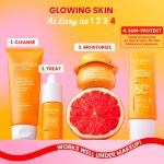 DOT & KEY Vitamin C + E Super Bright Sunscreen Spf 50 |Water-Light,UVA/UVB & Blue Light Protection|For Even Toned & Glowing Skin|With Liquid Spf 50+++| No White Cast| For All Skin Types| 50G,Pack Of 1 - Image 6