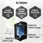 Samsung 10 Kg, 5 Star, AI Wash, AI Ecobubble, AI Energy Mode, AI VRT+, Soft Closing Door, Wi-Fi, Digital Inverter, Fully-Automatic Top Load Washing Machine (WA80F10E2LTL, Lavender Gray) - Image 3