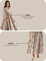 GRECIILOOKS Dress for Women Stylish | One Piece Dress for Women Long | Women Dress | Long Dress for Women | Maxi Dress for Women - Image 4