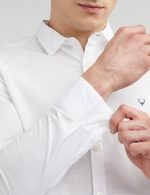 Allen Solly Men's Solid Slim Fit Shirt - Image 5