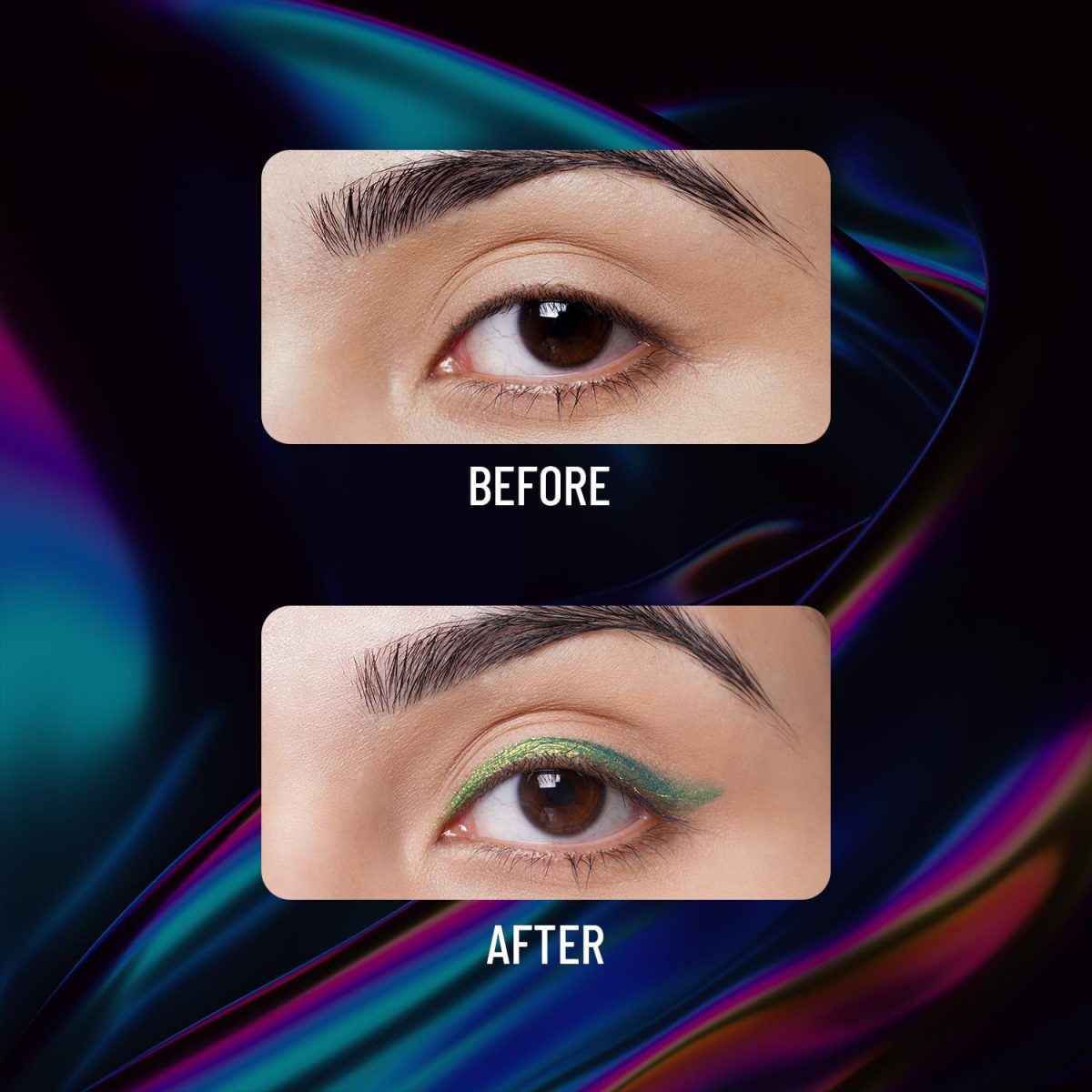 SWISS BEAUTY Holographic Shimmery Pencil Eyeliner | Waterproof, Smudge Proof, Long Lasting Eyeliner With Easy Application | Shade- Milky Way, 0.2G, Assorted - Image 7