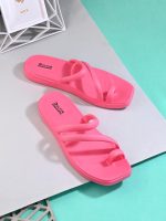 DOCTOR HEALTH SUPER SOFT Premium Women's Trendy Triple Strap EVA Slippers | Soft, Open-Toe, Lightweight Daily Comfort Slides, Open-Toe Slippers for Home & Outdoor - Image 2