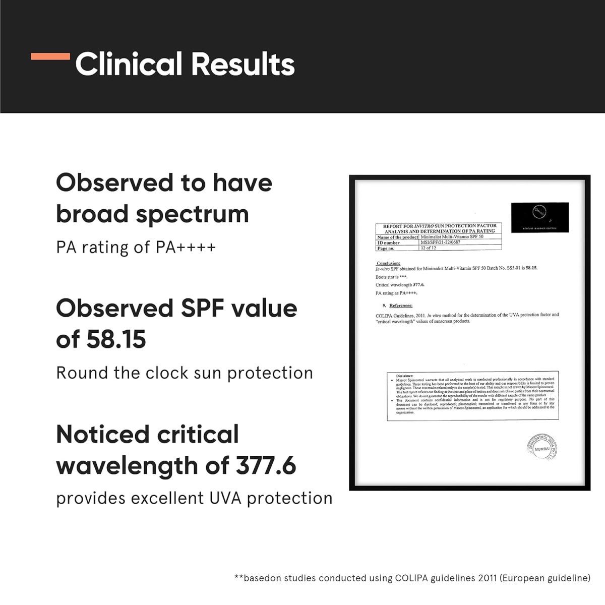 Minimalist Sunscreen SPF 50 PA++++ | Clinically Tested in US (In-Vivo) | Lightweight Cream with Multi-Vitamins | No White Cast | Broad Spectrum Niacinamide Sunscreen For Oily Skin, Dry Skin | For Women & Men | 50g (Pack of 1) - Image 2
