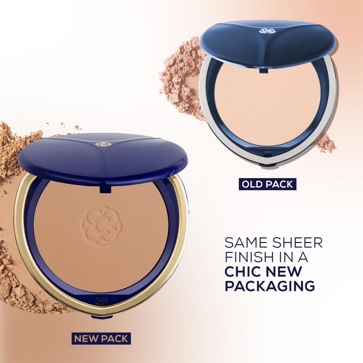 Chambor My Match Silver Shadow compact powder, Sheer Finish, Natural, 16g - Image 6
