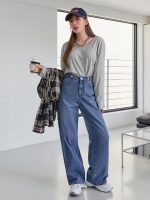 KOTTY Women High Rise Cotton Lycra Ankle Length Skinny fit Black Solid Jeans - Image 5