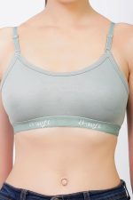 B-SOFT Medium Impact Sports Bra for Women | Daily Use | Non-Wired | Non-Padded | Seamless Bra | Full Coverage | Suitable for Gym,Yoga,Workout - Image 5