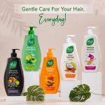 Nyle Naturals Damage Repair Shampoo 400 ml | Hair Repairing Shampoo with Papaya, Hibiscus, & Shikakai | pH Balanced & Paraben Free Gentle & Soft Shampoo For Women & Men - Image 7