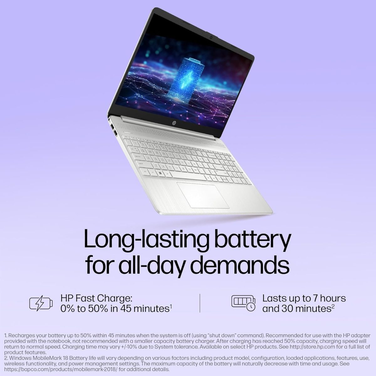 HP 15s, 12th Gen Intel Core i3-1215U, 8GB DDR4, 512GB SSD (Win 11, Office 21, Silver, 1.69kg) Anti-Glare, 15.6-inch (39.6cm), FHD Laptop, Intel UHD Graphics, HD Camera, Dual Speakers, fq5326TU - Image 6