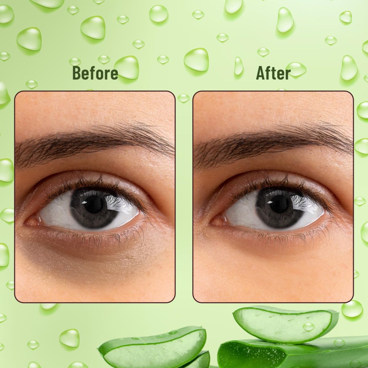 Swiss Beauty Hydra Anti Wrinkle Eye Serum Patch| Treats Dark Circles, Fine Lines And Wrinkles | Enriched With Collagen And Aloe Vera Extract | Shade- Aloevera, 60 Pcs| - Image 7
