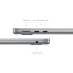 Apple 2024 MacBook Air (13-inch, Apple M3 chip with 8‑core CPU and 8‑core GPU, 16GB Unified Memory, 256GB) - Space Gray - Image 4