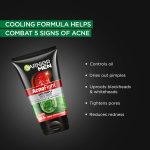 Garnier Men, Anti-Pimple Face Wash, Repairs Skin & Balances Oils, AcnoFight, 100 g - Image 5