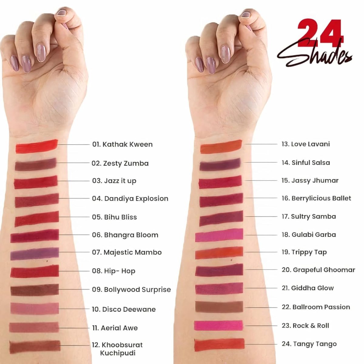 MARS Creamy Matte Long Lasting Lipstick for Women | Creamy Lipstick | Single Swipe Application | Smooth & Light Weight (3.2 gm) (12-Khoobsurat Kuchipudi) - Image 5
